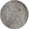 Image 2 : CHILE, Santiago, bust 2 reales, Ferdinand VII, 1816 FJ.