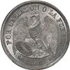 Image 1 : CHILE, Santiago, "condor" peso, 1884, NGC MS 65.