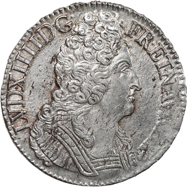 FRANCE, Paris mint, ecu, Louis XIV, 1712-A.