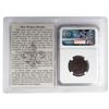Image 2 : FRENCH COLONIES, struck at the Lyon mint, copper 30 deniers, Louis XIV, 1711-D, NGC Genuine (New Wor