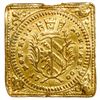 Image 1 : GERMAN STATES, Nürnberg (free city), gold ½ ducat klippe, 1700 GFN.
