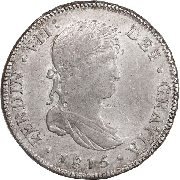 GUATEMALA, Guatemala City, bust 4 reales, Ferdinand VII, 1815/4 M.