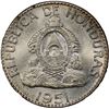 Image 2 : HONDURAS, struck at the Philadelphia Mint, 50 centavos, 1951, PCGS MS64.