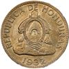 Image 1 : HONDURAS, struck at the Philadelphia Mint, copper-nickel 10 centavos, 1932, PCGS AU55.