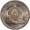Image 1 : HONDURAS, struck in Germany, copper-nickel 10 centavos, 1954, ANACS MS 67.