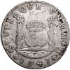 Image 1 : MEXICO, Mexico City, pillar 8 reales, Ferdinand VI, 1747 MF.