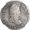 Image 1 : MEXICO, Mexico City, bust 2 reales, Ferdinand VII, 1820 JJ, rare key date, NGC G 6.