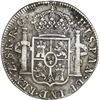 Image 2 : MEXICO, Zacatecas, bust 8 reales, Ferdinand VII, 1821 RG, variety with upside-down V for A in HISPAN
