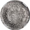 Image 2 : PERU, Lima, 1 real, 1850 MB, NGC MS 62.