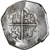 Image 2 : SPAIN, Seville, cob 8 reales, Philip III or IV, assayer not visible.