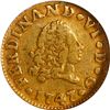 Image 1 : SPAIN, Madrid, gold bust ½ escudo, Ferdinand VI, 1747 JB, NGC VF 30.