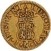 Image 2 : SPAIN, Madrid, gold bust ½ escudo, Ferdinand VI, 1753 JB.