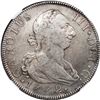 Image 1 : SPAIN, Seville, bust 8 reales, Charles III, 1772 CF, NGC VF details / surface hairlines.