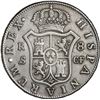 Image 2 : SPAIN, Seville, bust 8 reales, Charles III, 1776 CF.