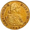 Image 1 : SPAIN, Madrid, gold bust 1 escudo, Charles IV, 1799 MF.