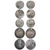 Image 1 : SPANISH COLONIAL (and SPAIN), various mints, lot of five bust 8R and 4R, various kings.