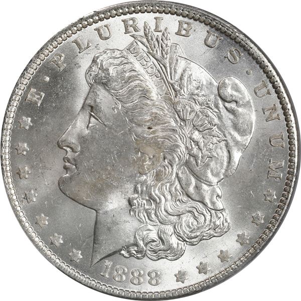 UNITED STATES, New Orleans mint, Morgan dollar, 1888-O, PCGS MS64, ex-Busto.