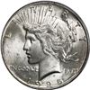 Image 1 : UNITED STATES, Philadelphia mint, Peace dollar, 1925, PCGS MS65, ex-Busto.