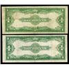 Image 2 : UNITED STATES, lot of two $1 Silver Certificates, series of 1923, Mooney-White.