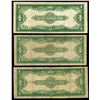 Image 2 : UNITED STATES, lot of three $1 Silver Certificates, series of 1923, Mooney-White.