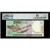 Image 2 : COSTA RICA, San José, Banco Central, 2000 colones specimen, 30-7-1997, series A, PMG Choice UNC 64.
