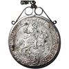 Image 2 : NETHERLANDS (United), Holland, "rider" ducatoon, 1672, ex-Hollandia (1743), mounted in silver pendan