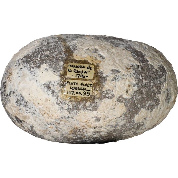 Small ballast stone, ex-1715 Fleet (Weller), ex-Wurl.