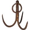 Image 1 : Small iron grappling hook, 1700s.