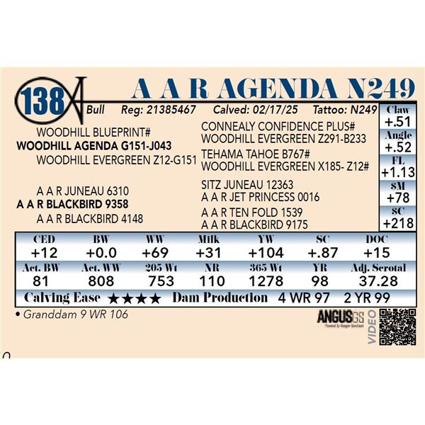A A R Agenda N249