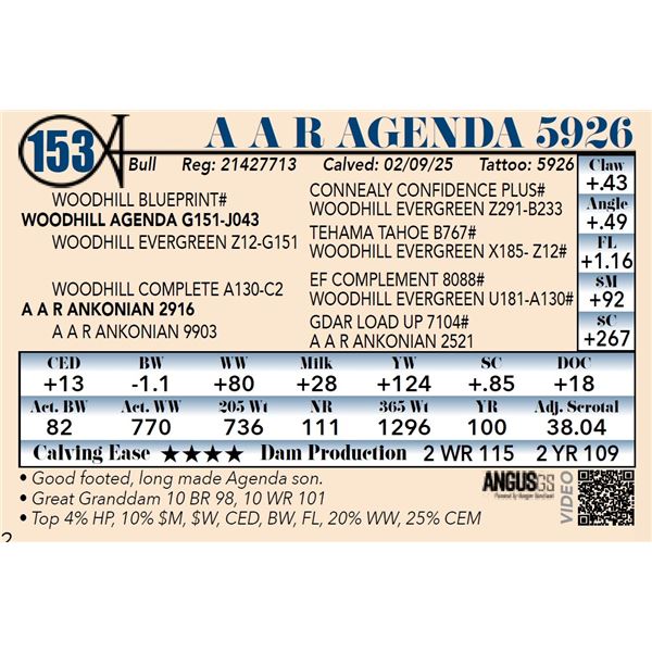 A A R Agenda 5926