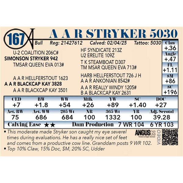 A A R Stryker 5030
