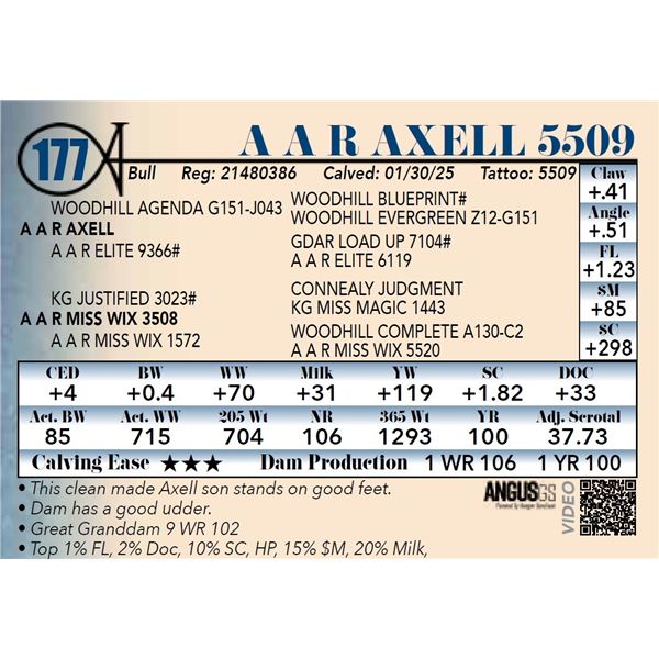 A A R Axell 5509
