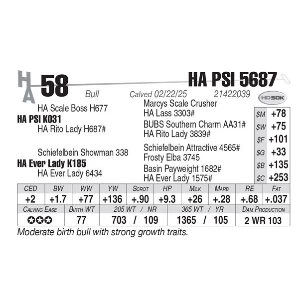 HA PSI 5687
