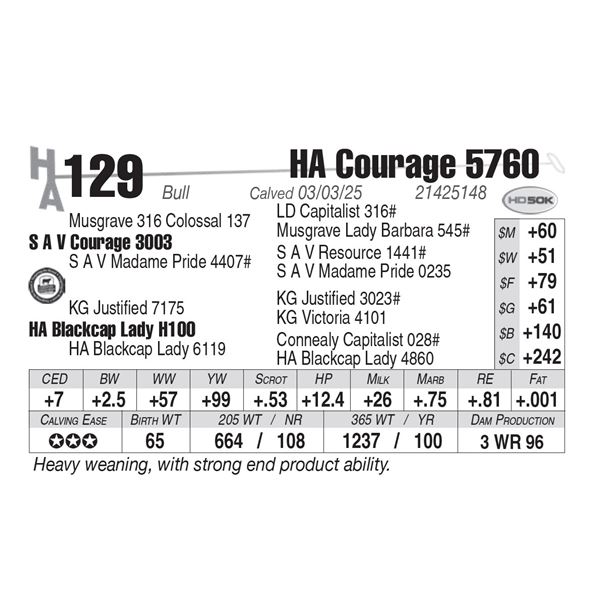 HA Courage 5760