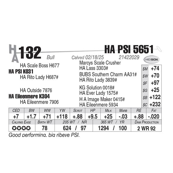 HA PSI 5651