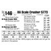 Image 1 : HA Scale Crusher 5773