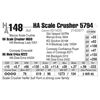 Image 1 : HA Scale Crusher 5794