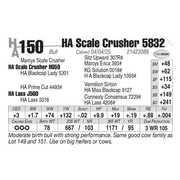 HA Scale Crusher 5832