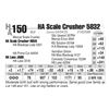 Image 1 : HA Scale Crusher 5832