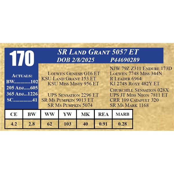 SR LAND GRANT 5057