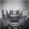 Image 1 : Orrefors Large Crystal Corona Bowl