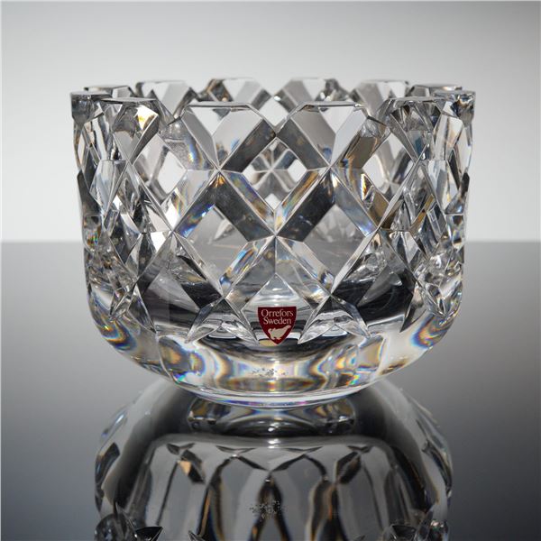 Orrefors SoÃ¯Â¬Âero Cut Crystal Bowl
