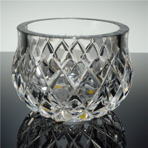 Orrefors Soï¬ero Cut Crystal Bowl