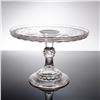 Image 1 : Early American Pressed Glass Cake Stand