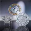 Image 1 : 3pc Glass Serveware Lot