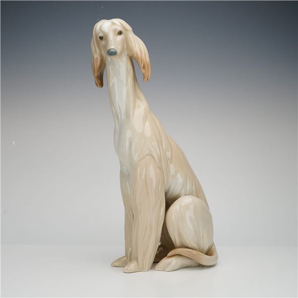 LladrÃ³ Afghan Hound Porcelain Sculpture, Model 01001069