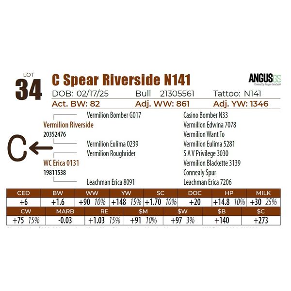 C Spear Riverside N141