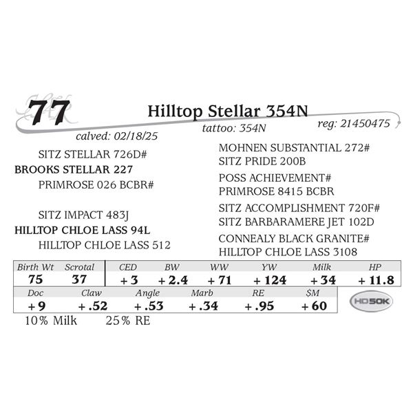 Hilltop Stellar 354N
