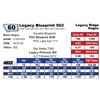 Image 1 : Legacy Blueprint 502