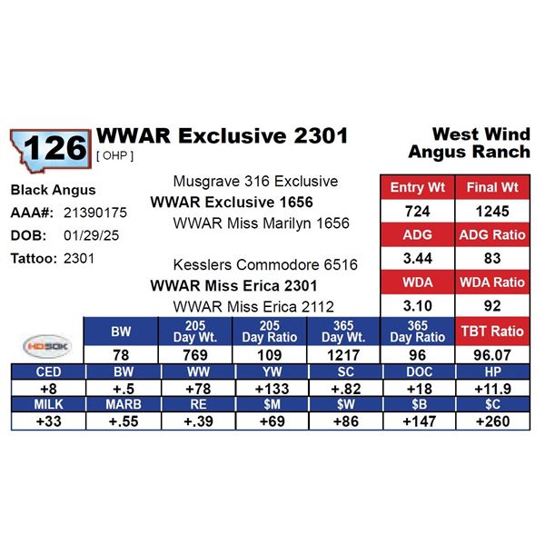 WWAR Exclusive 2301